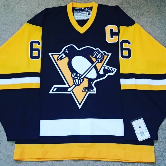 adidas Other - Mario Lemieux Adidas Heroes Of Hockey NHL Jersey